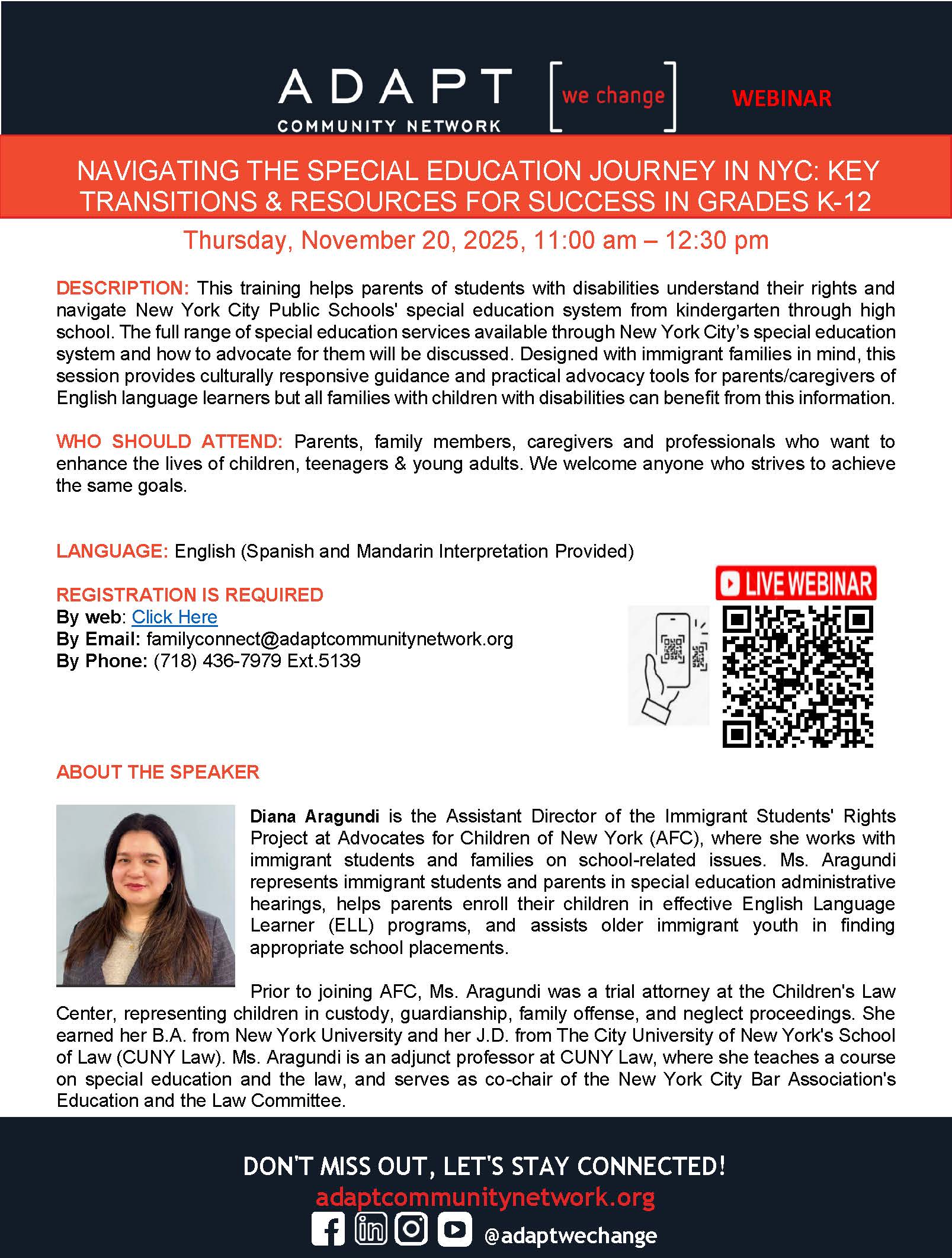 Navigating the Special Education Journey (English)